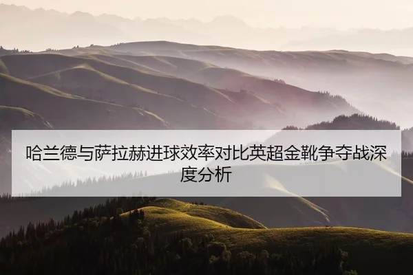 哈兰德与萨拉赫进球效率对比英超金靴争夺战深度分析